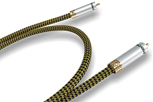 Ricable DC1 Dedalus Coaxial 1 mt - Cavo Audio Digitale Coassiale 75 Ohm High-End Schermato