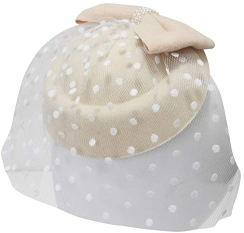 Ro Rox Grace Perlen Vintage Retro 40er 50er Jahre Fascinator Hochzeit Party Hut