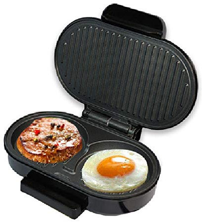 Appareil À Croque-Monsieur，Petit Sandwich Maker ， Mini Steak Panini Hamburger Grill Rôtissoire À Viande Poêle À Frire À Oeufs Électrique Sandwich Maker