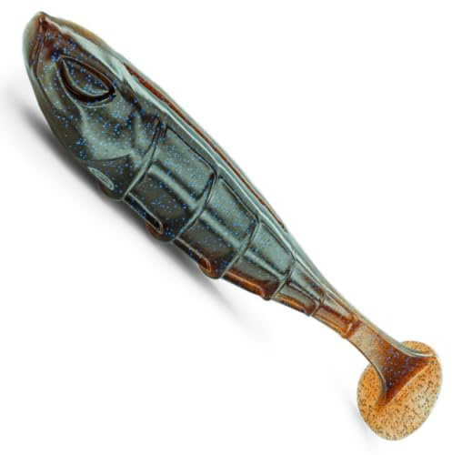Nays Gummiköder zum Angeln auf Zander & Barsche VNM 8,9cm, Farbe:C-02