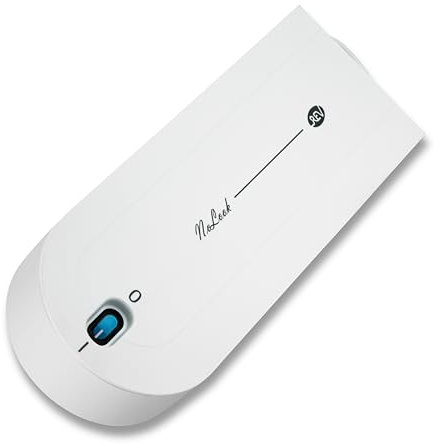 REV Steckdosenleiste NoLook - Mehrfachsteckdose 4 bis 8-Fach für praktisches Kabelmanagement, mit Aufhängeösen & EIN-/Ausschalter, 1,4m, weiß