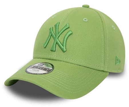 New Era New York Yankees MLB Basecap für Kinder gebogener Schirm Strapback 9Forty Tonal NY grün - Child