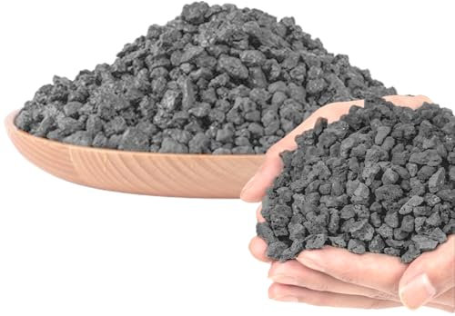 Gravier de pierres de lave horticoles pour plantes grasses, bonsaï, remplissage de vase, plantes de terrarium, vinaigrette de jardinage, 5 kg