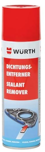 Würth Sealant Remover (300 ml, Light yellow), Organic Solvents, Silicone-free, AOX-free, Fast Removal of Sealants, Adhesives, Paints