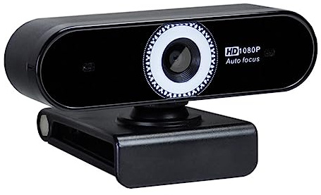 Camara Ordenador, 2K UHD 5MP 1944P 10X Zoom 60fps Smooth Streaming USB Webcam Auto Focal for videoconferencia Enseñanza en línea Cámara Boardcast ,para transmisión en vivo, videollamadas y conferencia