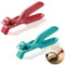 WUSJCOF 2 pièces pour Bol Chaud, Verre Lève-Bocal, Clip Anti-Brûlure, Pinces de Bocal, Bol Clip, Micro-Ondes, Four, Marmites, Anti-Chaud, Gripper Antidérapant, Air Fryer, Pince Silicone, Leve Plaque
