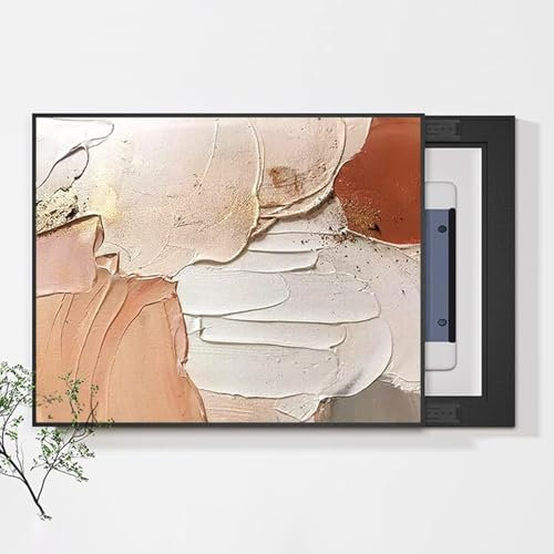 Cubierta de Panel eléctrico Decorativa, Cuadro de distribución de distribución débil para Colgar en la Pared, Arte Decorativo de Pared para decoración de Pared de Interiores, Cuadros Ocultos de estil