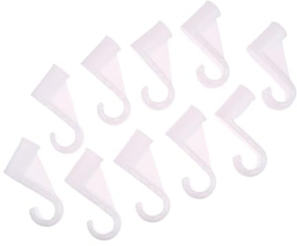 LOVIVER Connecteur de rack à chaussures de 10pcs, joint de tube, adaptateur de tuyau facile à installer, raccords de tuyaux à rack de chaussure armoire pour, Diamètre 22mm