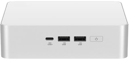 ASUS NUC 15 Pro+ Barebones Mini-PC mit Intel Series 2 Core Ultra 7 255H, bis zu 96 GB DDR5 RAM, Dual Speicher, Thunderbolt™ 4, Wi-Fi 7 und Bluetooth 5.4, silbernes Aluminiumgehäuse ohne Werkzeug