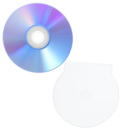 CIYODO Discos DVD CD Grabables con Caja de Almacenamiento Gran Capacidad para Música y Grabaciones Telefónicas de Audio para Grabación y Múltiples Usos Domésticos y Profesionales