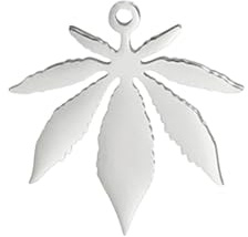 VEWIUNRENA Nuovo 2026 5Pcs Albero Della Vita In Acciaio Inox Charrms Fortunato Pianta Foglia Amuleto Fai Da Te Ciondolo Gioielli Forniture