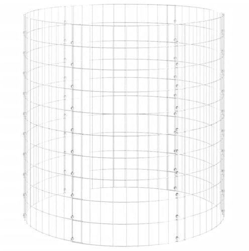 Genérico Compostador de jardín Acero galvanizado Ø100x100 cm,Casa y jardín,Jardín,Jardinería,Compostaje,Compostadores,3115944