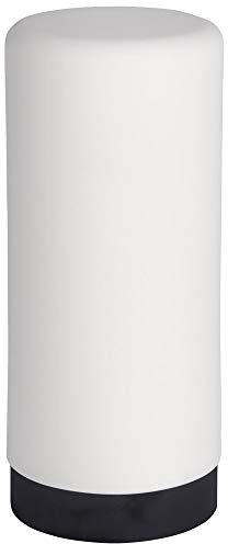 WENKO Spülmittelspender Easy Squeez-e, hochwertiger Spender für Spülmittel in der Küche, einfach Dosierung, Seifenspender aus auslaufsicherem Silikon, Fassungsvermögen 250 ml, Ø 6 x 14 cm, Weiß