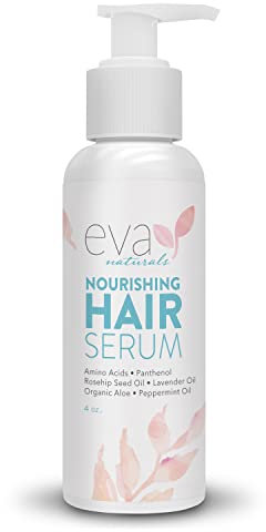 Eva Naturals Biotin Haarwachstum Serum - Natürliches, Gesundes & Nährendes Reparatur Haar Serum Wachstum – Gegen Haarausfall – Anti Frizz – Haarwuchsmittel Frauen und Männer – 118 ml