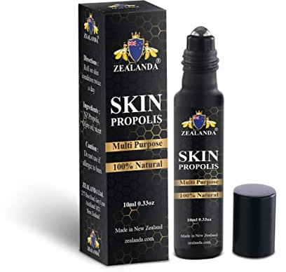 ZEALANDA Skin Propolis, Multi Purpose 100% Natural No Alcohol Treatment for Acne, Pimple, Eczema, Callus, Sunspot,Skin Rash, Insect Bites, Cuts & Wounds. Made & Packed in New Zealand