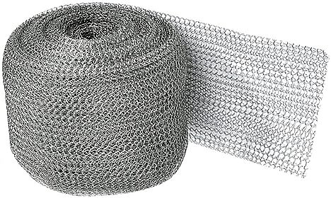 Lokatall Grille métallique de protection contre les rats et rongeurs - 3 m - En acier inoxydable - Lutte contre les nuisibles - Maille fine - Pour le jardin, la maison