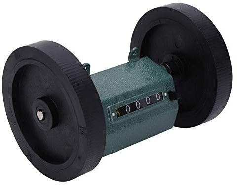 5-stelliger Längenzähler, Rollen-Längenzähler, Rutschfeste Streifenzählung, Mechanischer Zahnrad-Rollenzähler, Zähler 0–9999,9 Z96-F (Meter/Yard-Zähler) Schalter (Meterzähler)