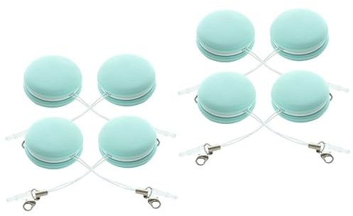 UKCOCO Lot de 2 Lingettes Nettoyantes pour Écran de Téléphone en Forme de Macaron Séchage Rapide pour Écran Tactile Cordon de Sécurité Portable 4 Pièces
