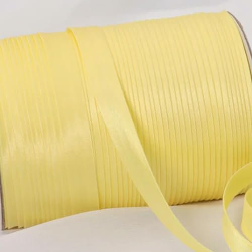OPica 5 Yards Polyester 5/8(15mm) Satin Schrägband Band Bindung einfarbig für DIY Kleidungsstück Nähen Trimmen Heimtextilien
