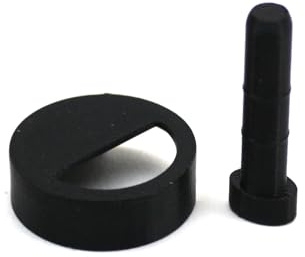 Beginner Set für Huben GK1 Luftpistole - Manometerabdeckung und Füllstopfen (Schwarz)