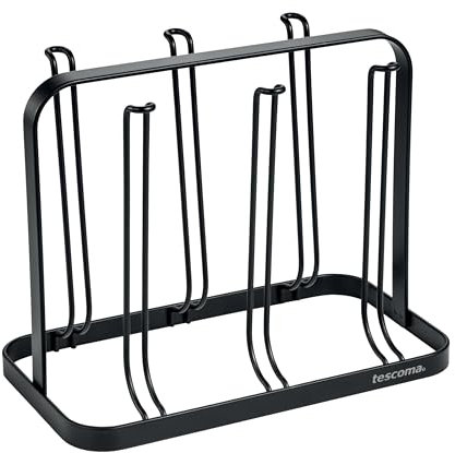 Tescoma 900906 Escurridor Botellas, Negro, Línea Online