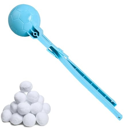 Yabauuop Schneeballmacher für Kinder,Winter-Schneeballform mit Griff | Schneeformer-Formen, Schneeball-Kampfmacher-Werkzeugclip, Winterschnee-Spielspielzeug für Kinder und Erwachsene
