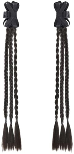 TPZORJX 1 paio fiocchi per capelli da donna: trecce boxer, fermagli per capelli, fiocchi per capelli con nastri sottili per donne, ragazze, bambini