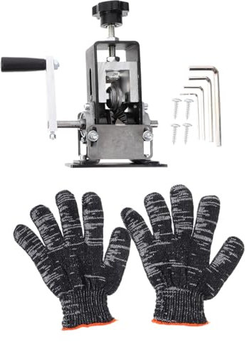 Gadpiparty Cable Machine Outil De Dénudage De Câbles Manuel Avec Manivelle Pour Maison Et Compatible Avec Perceuse Compact Et