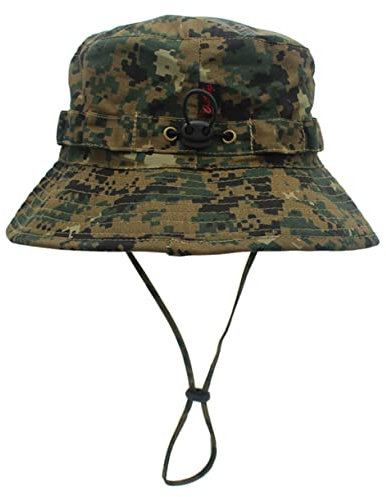 BESPORTBLE Camouflage Fischerhut für Herren Weicher und Reißfester Sonnenhut im Bucket-Design zum Angeln und Wandern Einheitsgröße mit Uv-Schutz und Optimaler Schattenspender für Outdoor-aktivitäten