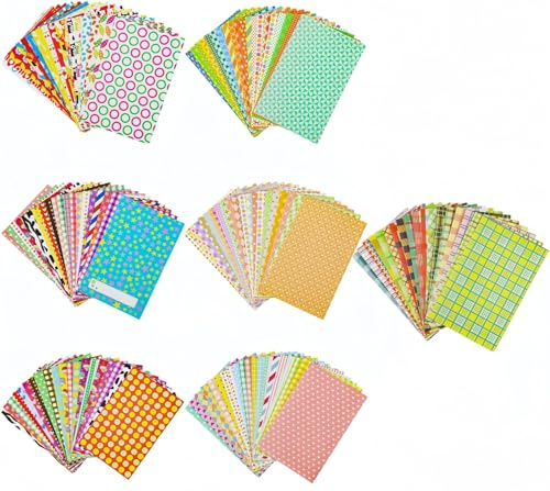 Heyumybit 140 Piezas de Pegatinas de Borde de Foto Coloridos, Fotos Álbum Colgante,Pegatinas de Mini Película, Marcos de Fotos Coloridos Compatibles con Fujifilm Instax Mini 9/8/7S/70/26/50S