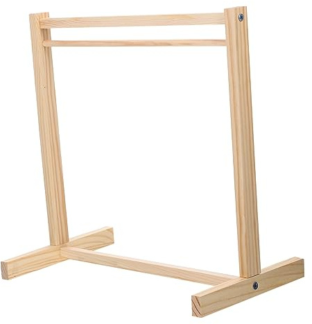 HOODANCOS KleiderbüGel FüR Puppen Aus Synthetischem Material Praktischer Puppen KleiderstäNder Zur Aufbewahrung Und Organisation Von Puppenkleidung Im Kinderzimmer Khaki 30X30X18Cm
