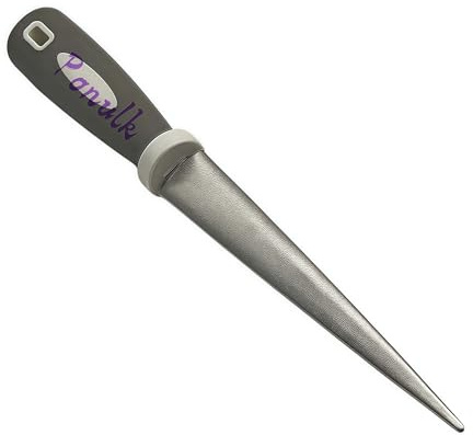 DIY Tool Sharpener For Scissors, Knives and Garden Tools, Dual-Grit Flat and Curved Sharpening Stone,Diamond Sharpening File