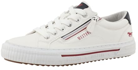 MUSTANG Damen Sneaker sportlich mit Reißverschluss 15M0112008