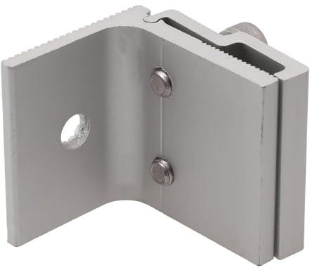 Drivstraw 14 morsetti di montaggio solari fotovoltaici per tetti con cuciture in piedi, struttura in lega di alluminio con hardware in acciaio inossidabile per fissaggio sicuro e affidabile del tetto