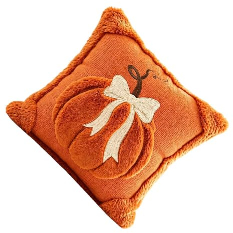 Fundas Para Cojín Calabaza 45x45 cm Cubierta Suave Estilo Granja con