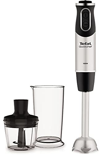 Tefal HB6598 Blender, PC, Schwarz/Edelstahl