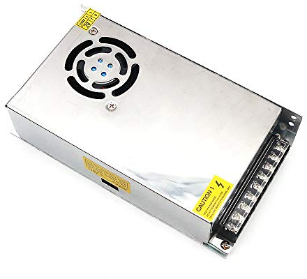 DollaTek 110V 230V AC a DC 12V 300W 25A Fuente de alimentación de Modo de Interruptor Cerrado de Voltaje Universal para cámara DCTV/Sistema de Seguridad/Tira de luz LED/Radio