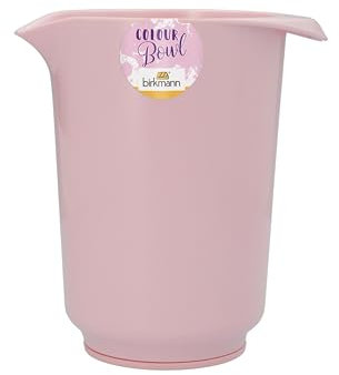 RBV Birkmann Colour Bowls, Rührbecher, 1, Liter, kratzfest, standfest, nachhaltig, rosa, 708105