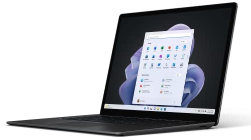 Microsoft Surface Laptop 5 15 écran tactile alimenté par Intel EVO 12ème génération Intel Core i7-1255U, 16 Go de RAM, SSD 512 Go avec Intel Iris Xe Graphicsy Windows 11 Home
