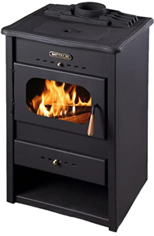 Poêle à bois avec plateau en fonte BALKAN ENERGY 9.6 kW