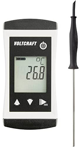 VOLTCRAFT PTM 100 + TPT-200 Temperatur-Messgerät -200-450 °C Fühler-Typ Pt1000 IP65