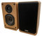 Roxel RBS 300 Enceinte passive d'étagère, armoire effet bois avec woofer en fibre de carbone amélioré de 10,2 cm, tweeter à dôme en soie de 2,5 cm, son détaillé et raffiné, basses profondes 150 W RMS