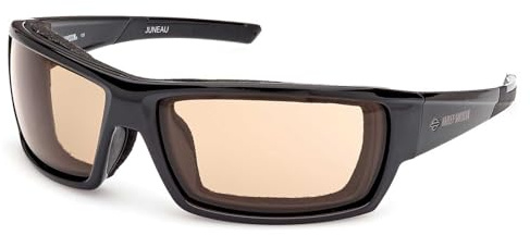 Marcolin Juneau HZ0008-01E Amber Photochrom Selbsttönend Motorrad Brille