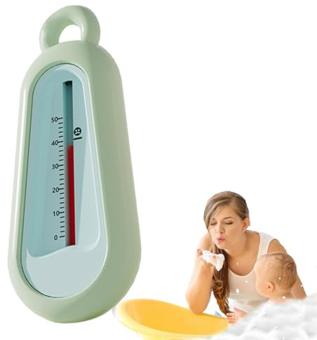 Thermographe d'eau de baignoire – Thermomètre numérique à affichage rapide | Thermographe de bain lisse et doux pour piscine domestique ou spa extérieur, compteur de température d'eau facile à lire, t