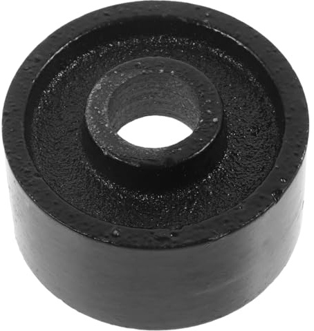 SOLUSTRE Hydraulisches Vorderrad 2.56X2.56X1.38 Zoll Stahl Universal Wagenheber-Lenkrad Ersatzrad Für Fahrzeug Reparatur Werkstatt Einfacher Austausch
