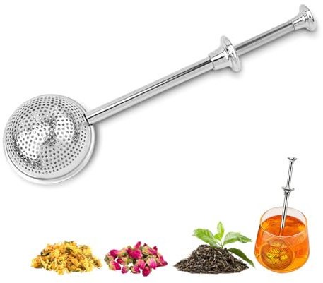 Flour Duster for Baking，Flour Sprinkler，Bakers Dusting Wand，Sourdough Flour Duster，Dusting Wand for Baking；Fine Mesh Shaker Powder Cans，Powdered Sugar Shaker Duster With Handle (1, Color-A)