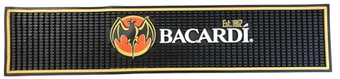 ALE E COMMERCE Tappetino Cocktail Bar Mat Pubblicitario Relizzato per Bacardi