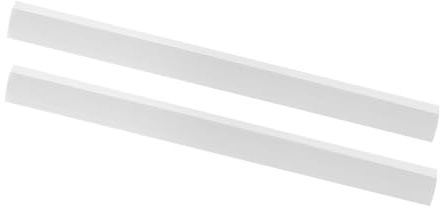Happyyami 2pcs Dustpan Lip Edge Sealing Strip Weatherproof Replacement for Dustpan Broom Garbage Shovel for Office School