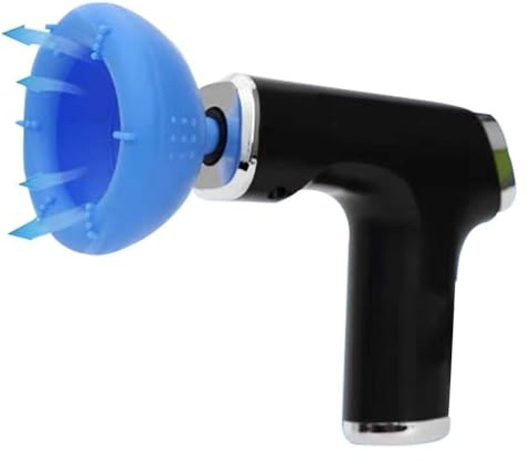 Ventouse De Percussion Thoracique Électrique En Silicone, Appareil De Kinésithérapie Respiratoire 2025 (CPT), Dispositif D'élimination Des Mucosités For Patients Alités, Vibration Des Fascias