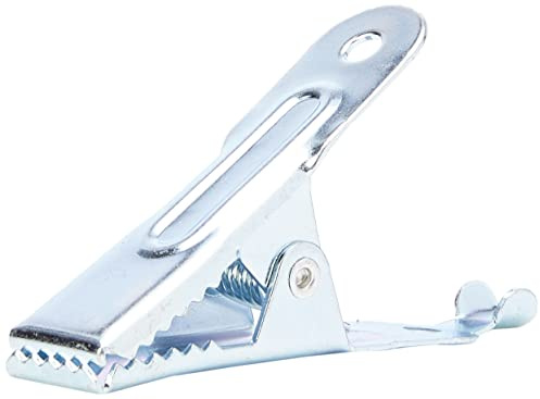 Merriway BH05725 Krokodil-Federklemme, 25 A, Krokodilklemme, für Messleitungen, 4 Stück